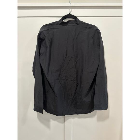 NWT MUJI Labo Silk Blend Open Collar Shirt Size M - Picture 2 of 5